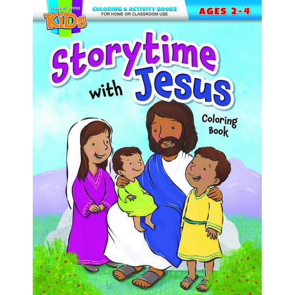 Storytime with Jesus Coloring Book: Coloring & Activity Book (Ages 2-4), (Paperback)
