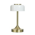 thumbnail image 4 of Better Homes & Gardens Portable Milk Glass Table Lamp, Rechargeable, 4 of 15
