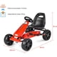 thumbnail image 3 of Go Kart de Pedales Costway para Niños Rojo con Asiento Regulable Embrague y Freno de Mano, 3 of 9