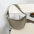 thumbnail image 4 of Bolso de bola de masa para mujer, bolso de hombro de tendencia otoñal, bolso de mensajero deportivo de tela de nailon de moda simple, 4 of 6