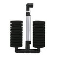 thumbnail image 1 of Demonsen Aquarium Sponge Filter Quiet Double Submersible Foam Filter For Fresh And Salt Water Fish Tank,Sponge Filter,Fish Tank Filter, 1 of 8