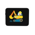 thumbnail image 7 of Funny Kid Using Excavator Machine Portable Laptop Sleeve Compatible with MacBook Air Notebook Computer Case for Men Women College School Students, 7 of 7