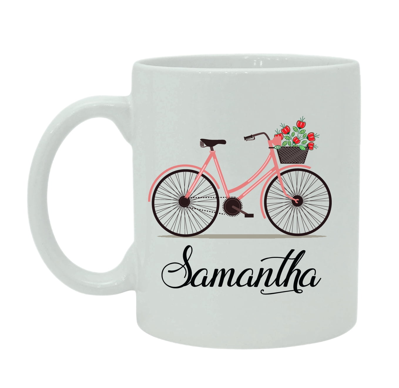 Personalized "Because I'm Sylvia" Ceramic Coffee Mug - 11oz Or 15oz, Dishwasher & Microwave Safe