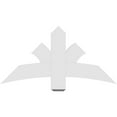 thumbnail image 4 of 48"W x 24"H x 2"D x 6"F, 12/12 Pitch, Davenport Architectural Grade PVC Gable Bracket, 4 of 8