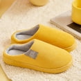 thumbnail image 4 of Women's Thick Bottom Home Slippers, Household Plush Slippers, Anti-slip Thermal Slippers, 4 of 5