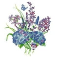 thumbnail image 3 of Paquet de Broderie Croisée Fleur Estampée et Comptée DIY Point d'Aiguille 14CT, 3 of 8