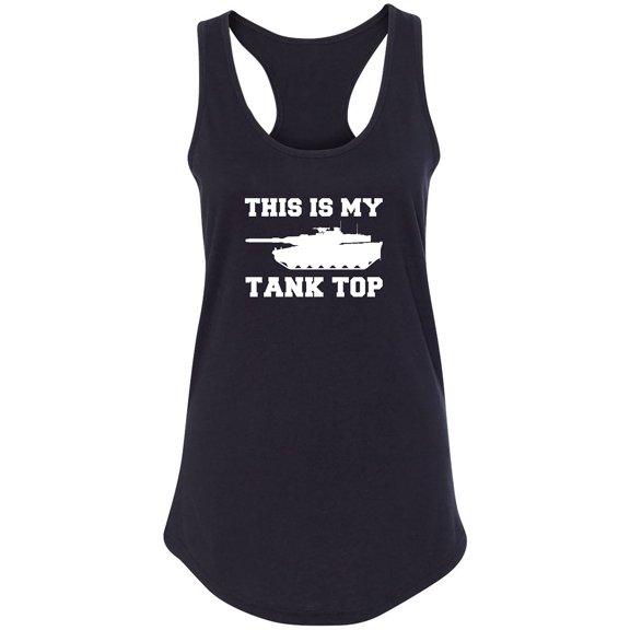 This Is My Tank Top Racerback Tank