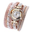 thumbnail image 4 of Reloj de lujo para mujer Sunnimix Brazalete de Reloj analógico Marfil, 4 of 6