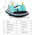 thumbnail image 2 of Gymax 6V Kids Ride On Bumper Car Vehicle 360 Degree Spin Toy w/ Remote Control Green, 2 of 9