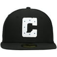 thumbnail image 2 of Men's New Era Black Indianapolis Colts Omaha 59FIFTY Fitted Hat, 2 of 5