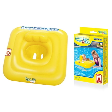 Bestway Swim Safe Baby Support Seat Swimming Aid For Ages 1-2 (Best Way To Take Baby Temperature)