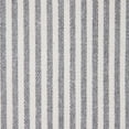 thumbnail image 4 of Ox Bay Hampton 20" x 20" Gray/White Stripe Cotton Adult Decorative Throw Pillow Cover, 4 of 10