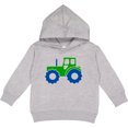 thumbnail image 2 of Inktastic Cute Green Tractor Toddler Hoodie, 2 of 4