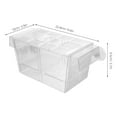 Fry Box Hatching Fish Isolation Breeding Net Incubator Aquarium