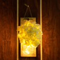 thumbnail image 2 of Mason Jar Scence Wall Art decoración del hogar con temporizador LED - Iluminación Country Farm Night Light decoración, jarrones decorativos para cocina, baño, dormitorio, suelo, oficina TUNC Sencillez, 2 of 3