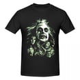 thumbnail image 2 of Camiseta de algodón de manga larga personalizada de la película B-Beetlejuice para hombre, estilo vintage, con fantasma espeluznante, 2 of 5