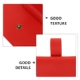thumbnail image 2 of OUNONA Pet Supply 1Pack Red Rectangular Poo Bags Holder for Leash Attachment, 2 of 7