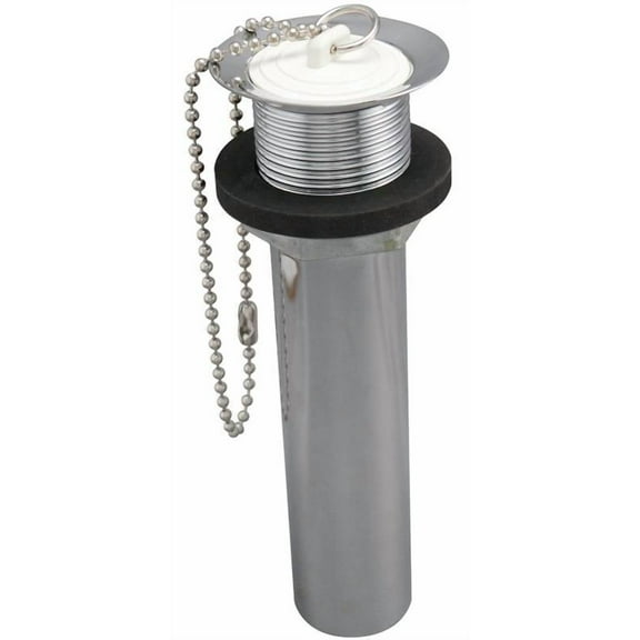 Plumb Pak  1-1/4 in. Dia. Chrome  Brass  Lavatory Sink Drain