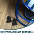 thumbnail image 4 of 1 Pair Football Visor Clips Fasteners, Visor Clamp Accessories for Football Gear, 4 of 6