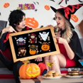 thumbnail image 2 of 32 PCS Halloween Stickers for Kids Make a Face DIY Halloween Stickers Make Your Own Halloween Character Mix and Match Stickers Sheets Decorations Supplies Gifts Halloween Party Favors, 2 of 15