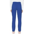 thumbnail image 6 of Med Couture Scrub Pants for Women, Jersey Waist Yoga Bottoms, 6 Pockets with Mid Rise Drawstring Waistband - MC7725, 6 of 7