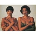 thumbnail image 2 of Unknown 32x25 White Modern Wood Framed Museum Art Print Titled - Cover Up, 2 of 4