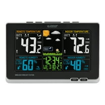 La Crosse Technology Wireless Color Weather Station with Mold Indicator, Black, 308-1414MB