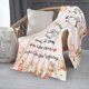 thumbnail image 5 of LHSHID Birthday Gift Blanket Flannel Soft and Comfortable Anti static Bed Sofa Blanket 50x60in, 5 of 6