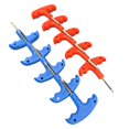 thumbnail image 3 of 1pc For Golf Wrench T20 T-Handle Torx Screwdriver Tool Security Torque Star Key Non-Slip 7.5cm Stainless Steel Multifunctional, 3 of 11