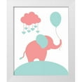 thumbnail image 1 of Robinson, Tamara 15x18 White Modern Wood Framed Museum Art Print Titled - Elephant, 1 of 4