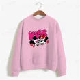thumbnail image 4 of Sudadera con capucha Kawaii Stitch Ohana para mujer, con dibujos animados de Disney, Lilo y Stitch, ropa de calle con gráficos de anime, sudadera coreana unisex para mujer, 4 of 5