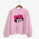 thumbnail image 4 of Sudadera con capucha Kawaii Stitch Ohana para mujer, con dibujos animados de Disney, Lilo y Stitch, ropa de calle con gráficos de anime, sudadera coreana unisex para mujer, 4 of 5