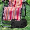 thumbnail image 1 of HOOWIFFY 1Pcs Black Plastic Arm Chair Tray For Relaxing And Lounging, 1 of 8