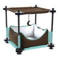thumbnail image 1 of Kitty City Claw Mega Kit de muebles para gatos Interiores y exteriores para Dormir Perrera al Aire libre, 1 of 5