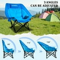 thumbnail image 7 of BOSSIN Oversized Camping Chair ,Portable Chair,with Side Cup Holder,Side Pocket, 7 of 7