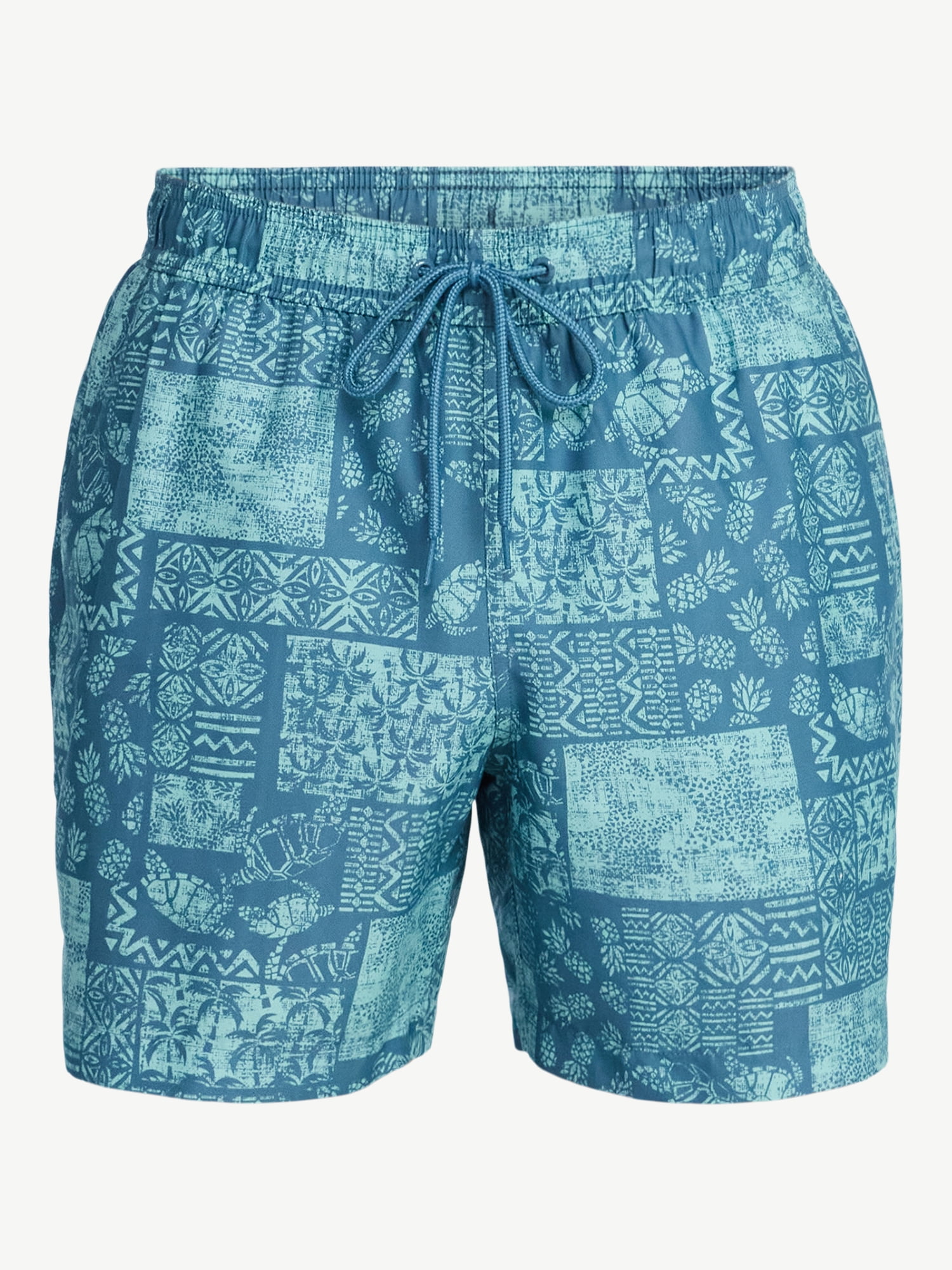 George Men's and Big Men's Swim Trunks, 6" Inseam, Sizes S-5XL