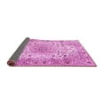 thumbnail image 2 of Ahgly Company Indoor Rectangle Medallion Pink Traditional Area Rugs, 2' x 3', 2 of 4
