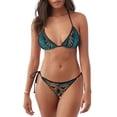 thumbnail image 1 of Disketp Owl In Blue para Bañador de Dos Piezas para Mujer, Bikini Sexy Halter String, Conjunto de Bikini en Triángulo, 1 of 6