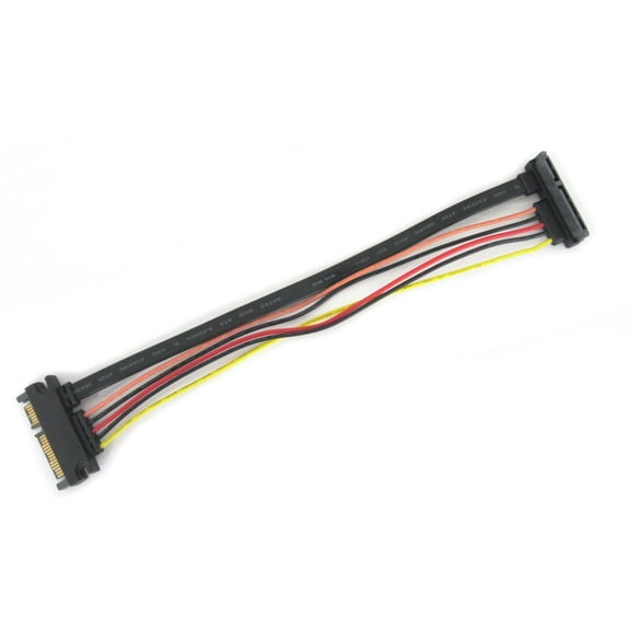 SATA III 22 Pin Right Angle Extension Cable 200 MM