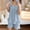 Blue, variant on Goodtrade8 2 Piece Womens Pajamas Breathable Camisoles Loungewear Sleeveless Solid Color Casual Holiday Pajamas for Women