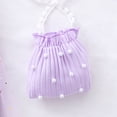 thumbnail image 5 of Girls Summer Short Sleeve Dress Embroidered Waistband Layered Mesh Tutu Ruffle Neckline Casual Swing Toddler Party OutfitPurple5-6 Years, 5 of 8