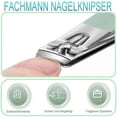 thumbnail image 4 of Manicure Set, Nail Clippers and Portable Beauty Tool Set, 18 in 1 Stainless Steel Manicure Pedicure Set with High-Quality Gift Box, 4 of 5