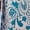 Deep Teal Graphic Paisley, variant on Woman Within Plus Size Perfect Printed Three-Quarter-Sleeve V-Neck Tunic