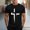 Black, variant on Men's Jesus Cross 3D Print T-Shirt Summer Short Sleeve Fashion Graphic Tees Tops Christian Religious Bible T-Shirts Festival Gift