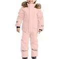 thumbnail image 2 of Mercatoo Combinaison de Neige pour Garçons Filles une Pièce Combinaison d'Hiver Imperméable Coupe-Vent Veste à Capuche Extérieure Enfants Combinaison Isolée, 2 of 4