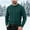 Green, variant on LYSMORA Men's Crew Neck Cable Knit Sweater Long Sleeve Pullover Top for Daily Commute Outdoor Walk Fall Winter Casual Outing