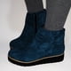 thumbnail image 1 of Botas de moda para mujer Botas cortas de talla grande con lazo y cremallera lateral Wmkox8yii  sa2305, 1 of 5