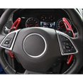 thumbnail image 4 of 2PCS/Pair Aluminum Steering Wheel Paddle Shifter Extension for 2017 2018 2019 Chevy C7 Corvette 201, 4 of 5