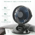 thumbnail image 4 of Needhep Oscillating Fan With 3 Speeds,Summer Fan, Large Fan for Bedroom, Potable Fan, Table Top Fan (Black), 4 of 7