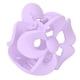 thumbnail image 1 of Pinza para el pelo hueca mate con forma de flor, simple, elegante, elegante, accesorios para el cabello para mujeres y niñas, color morado, 1 of 14